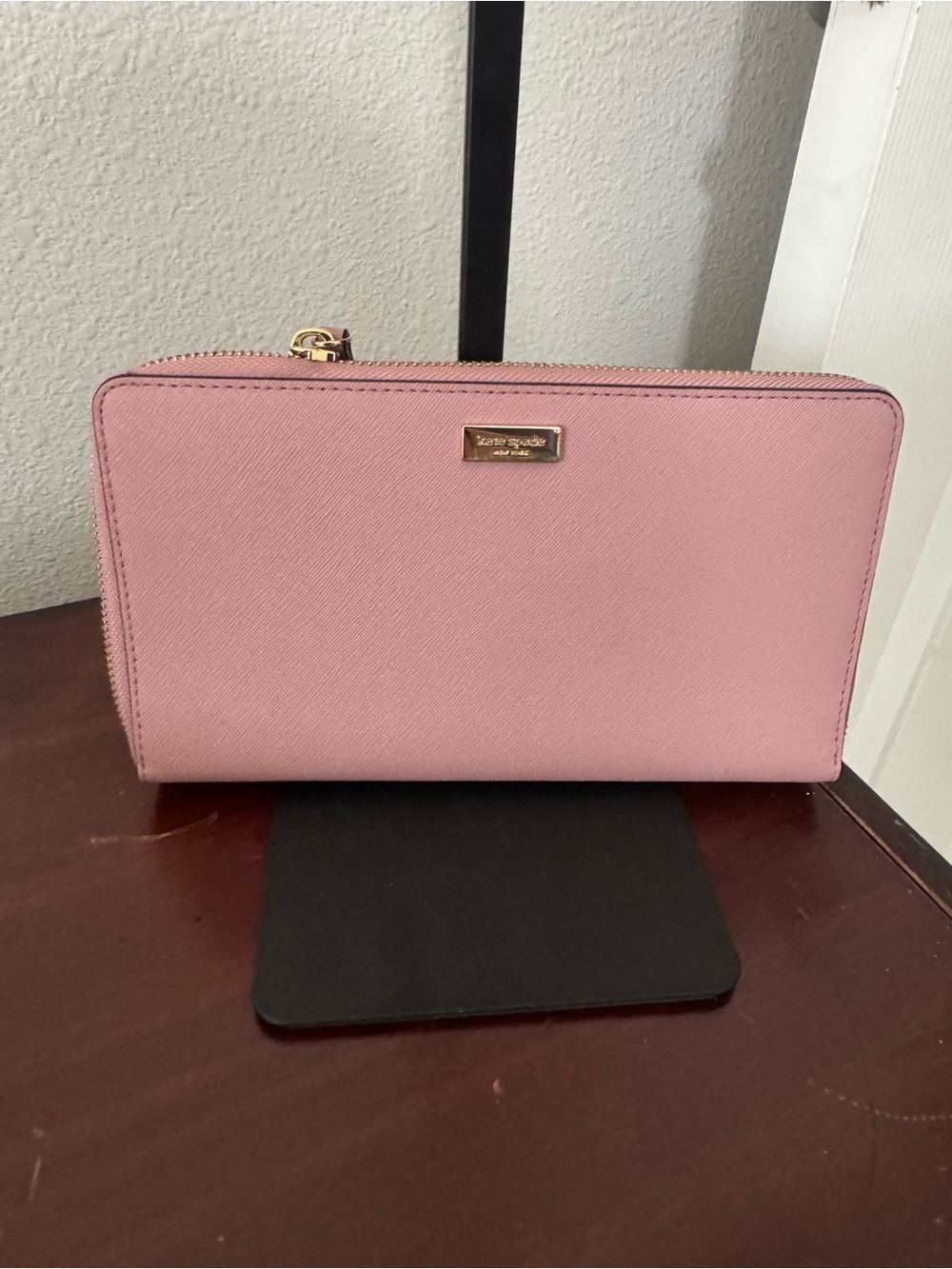 Kate Spade large Pink Zip Around Wallet